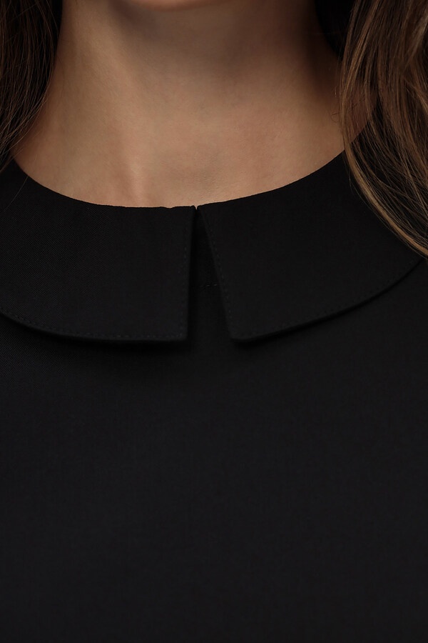 3-98-21-1 Блуза жен. (Kiara, кор.рук, пуг) (65 Rich black, 46 размер, 170-176) 3-98-21-1 Блуза жен. (Kiara, кор.рук, пуг) (65 Rich black, 46 размер, 170-176)