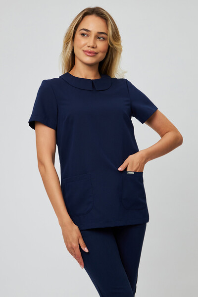 3-98-21-1 Блуза жен. (Kiara, кор.рук, пуг) (28 Eclipse, 42 размер, 170-176) 3-98-21-1 Блуза жен. (Kiara, кор.рук, пуг) (28 Eclipse, 42 размер, 170-176)