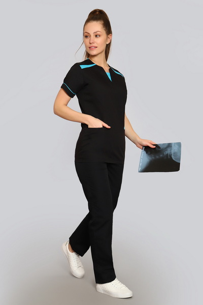 4-55-01-1 Костюм хир. жен.(TC, кор.рук) (65, 43, 65, 40 размер, 170-176)