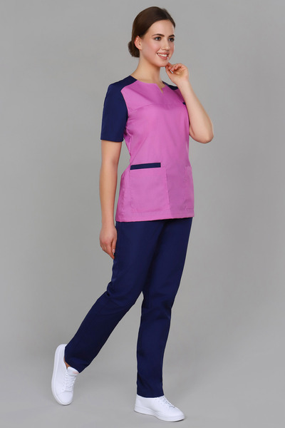 4-60-01-1 Костюм хир. жен. (TC, кор.рук) (27, 28, 28, 42 размер, 170-176)