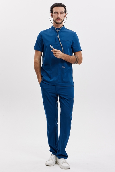 1-03.1-05-0 Брюки муж. (Silva, молн.) (39 Indigolite, S (46 размер), 176 (Regular))