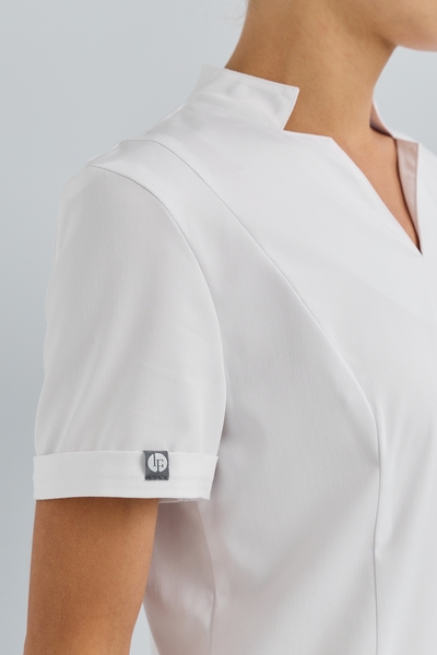 3-89-05-1 Топ жен. (Silva, кор. рук) (0 Crystal white, XS (42 размер), 170 (Regular))