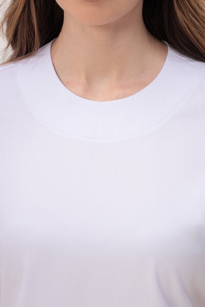 3-78.1-21-1 Блуза жен. (Kiara) (0 Blanc de blanc, 42 размер, 170-176)
