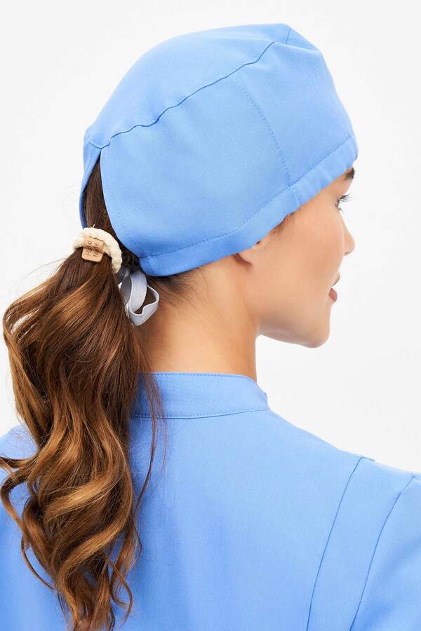 9-11-15-0 Шапочка унисекс (Curly) (10 Azur blue, 45, 54-60 размер)