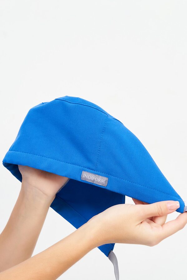 9-11-15-0 Шапочка унисекс (Curly) (13 Cobalt blue, 45, 54-61 размер)