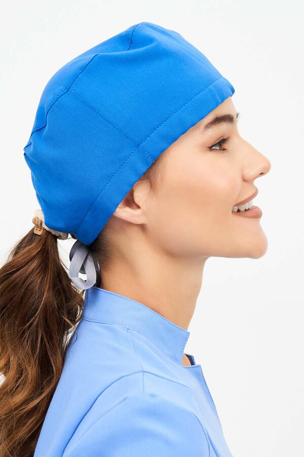 9-11-15-0 Шапочка унисекс (Curly) (13 Cobalt blue, 45, 54-61 размер)