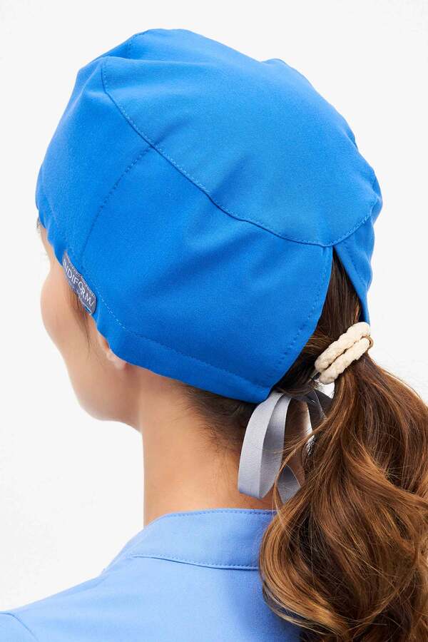 9-11-15-0 Шапочка унисекс (Curly) (13 Cobalt blue, 45, 54-61 размер)