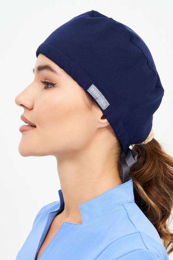 9-11-15-0 Шапочка унисекс (Curly) (28 Sapphire, 45, 54-61 размер)