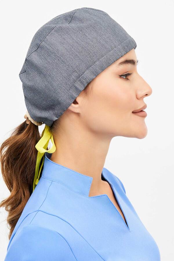 9-11-15-0 Шапочка унисекс (Curly) (41 Space gray, 97, 54-61 размер)