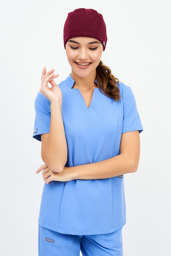 9-11-15-0 Шапочка унисекс (Curly) (4 Ruby, 46, 54-61 размер)