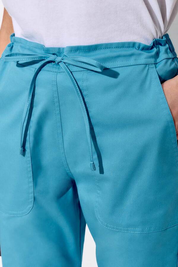 1-04-25-0 Брюки жен. (Insoft) (44 Небесная синева, XL (50 размер), 170)