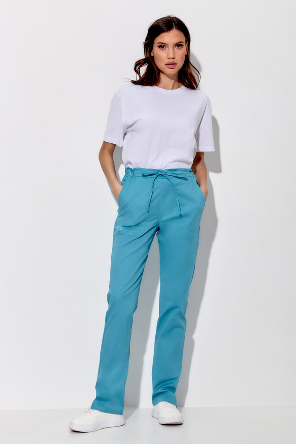 1-04-25-0 Брюки жен. (Insoft) (44 Небесная синева, XL (50 размер), 170)