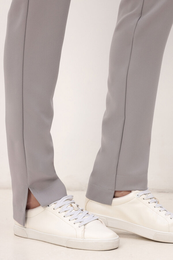 1-21-21-0 Брюки жен. (Kiara, молн) (34 Grey pearl, 42 размер, 170-176)