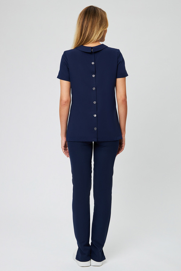 3-98-21-1 Блуза жен. (Kiara, кор.рук, пуг) (28 Eclipse, 54 размер, 170-176)