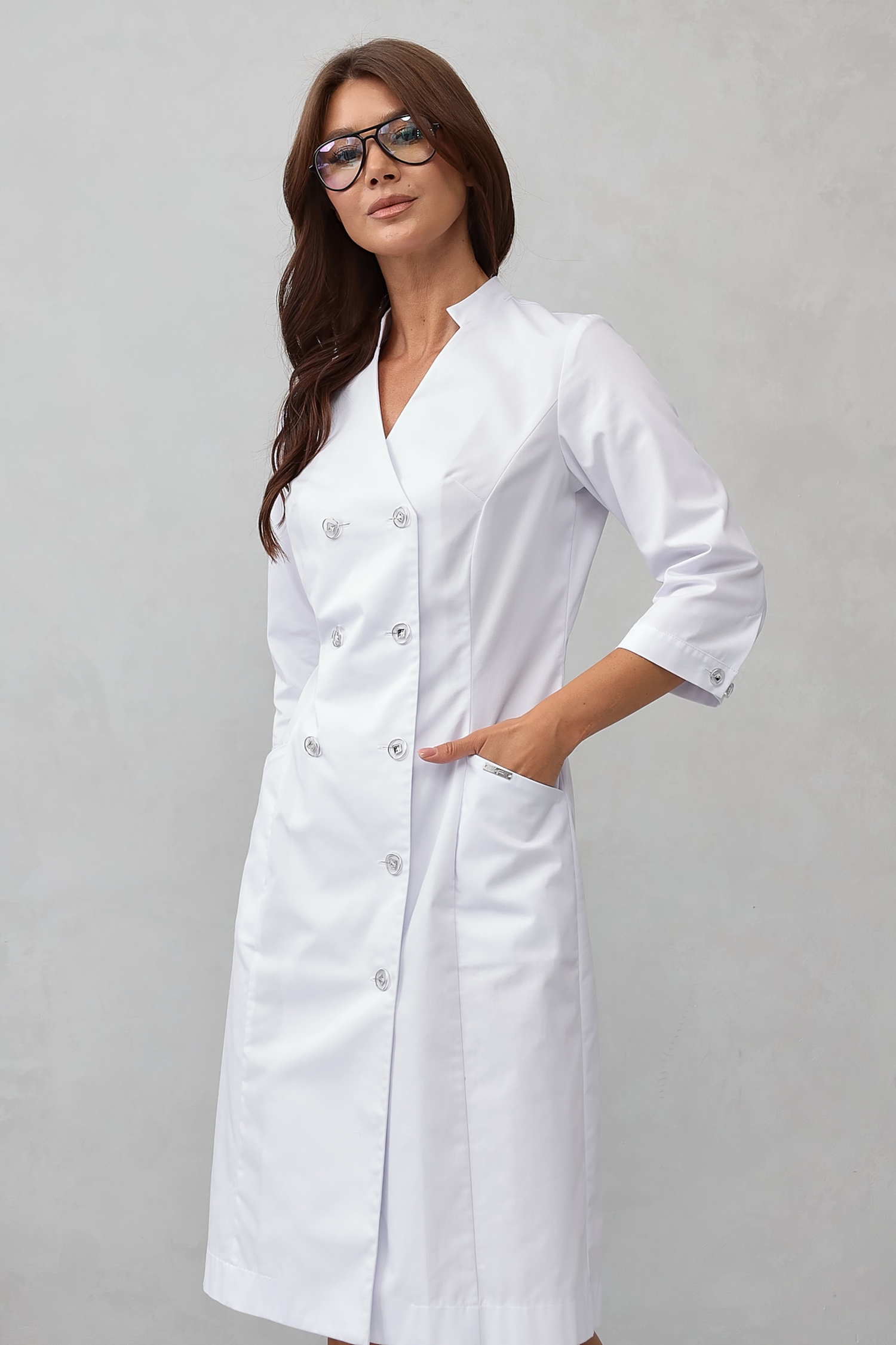 2-99-26-3 Халат жен. (Evita, 3/4, пуг) (0)