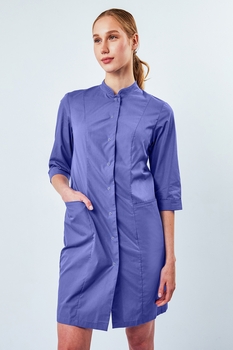 2-06-01-3 Халат  жен. (TC, 3/4 рук, кн) (92)