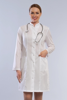 2-06-01-4 Халат  жен. (TC, дл.рук, кн) (0)