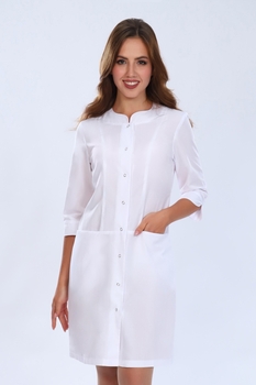 2-14-01-3 Халат  жен. (TC, 3/4 рук, кн) (0)