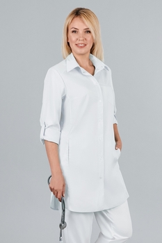 2-56-01-4 Халат  жен. (TC, дл.рук, кн) (0)