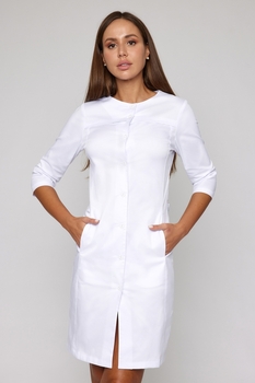 2-65-01-3 Халат  жен. (TC, 3/4 рук, пуг) (0)