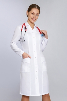 2-67-03-4 Халат  жен. (Streich, дл.рук, кн) (0)