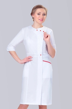 2-78-01-2 Халат  жен. (TC, 1/2 рук, кн) (0)