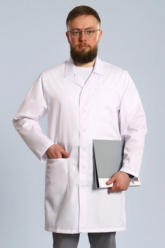 5-01-01-4 Халат  муж. (TC, дл.рук, пуг) (0)