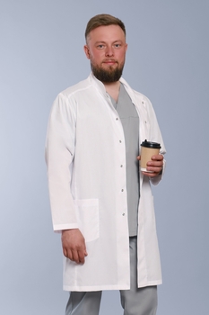 5-50-01-4 Халат  муж. (TC, дл.рук, кн) (0)