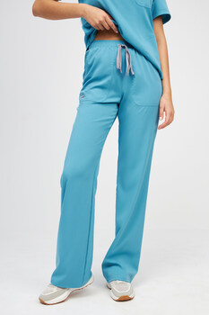 1-28-05-0 Брюки жен. (Silva) (44 Sky blue)