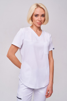 3-102-05-1 Топ  жен. (Silva, кор.рук) (0 Crystal white)