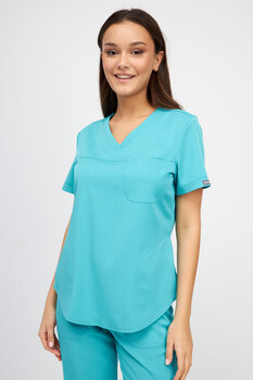 3-102-05-1 Топ  жен. (Silva, кор.рук) (6 Aquamarine)