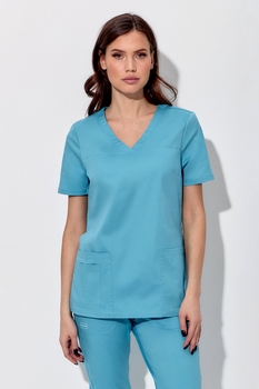 3-03-25-1 Топ жен. (Insoft, кор.рук) (44 Небесная синева)