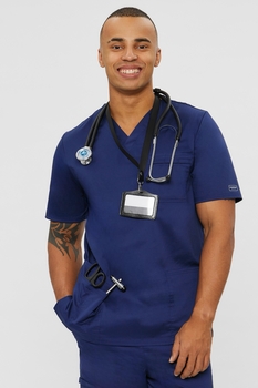 6-01-25-1 Топ муж. (Insoft, кор.рук.) (28 Сапфир)