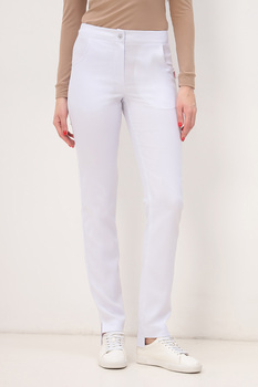 1-21-21-0 Брюки жен. (Kiara, молн) (0 Blanc de blanc)