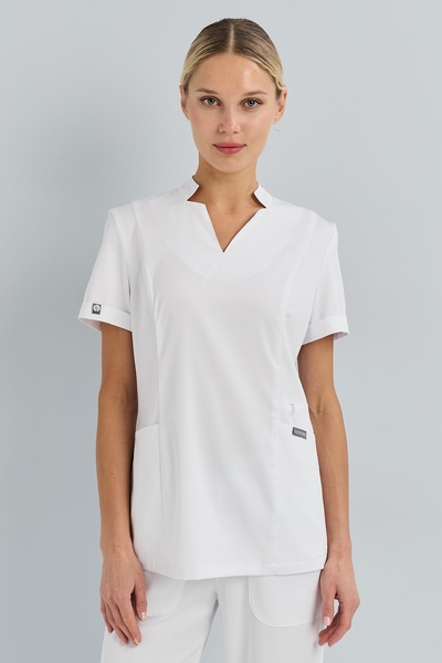 3-89-05-1 Топ жен. (Silva, кор. рук) (0 Crystal white, 2XL (52 размер), 170 (Regular))