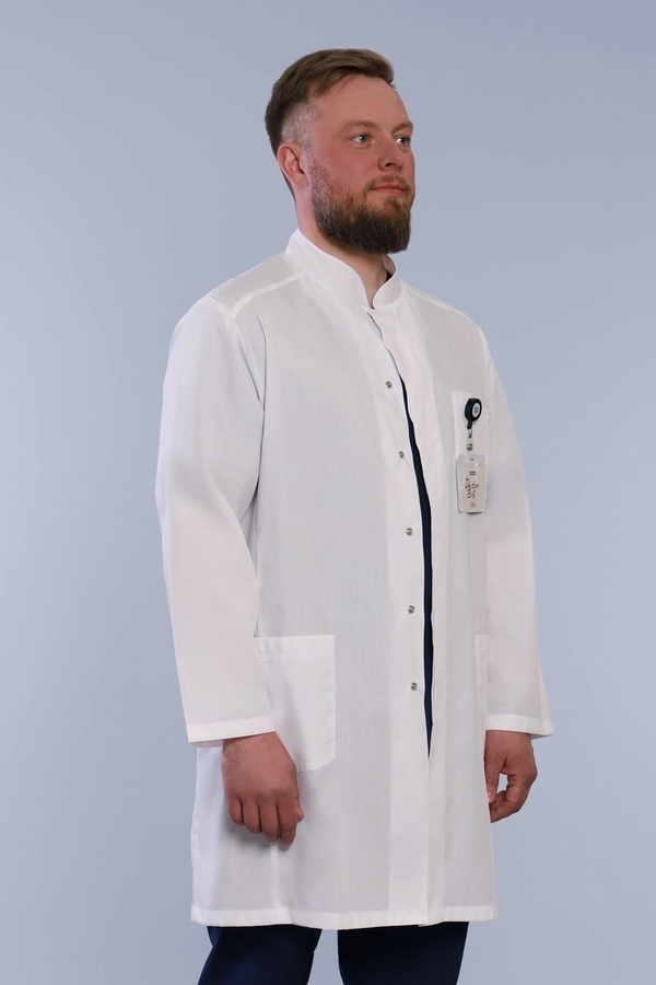 5-02-02-4 Халат  муж. (Satory, дл.рук, кн) (0, 28, 62 размер, 182-188)